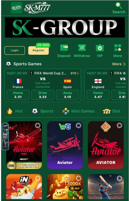 SK M777 Game