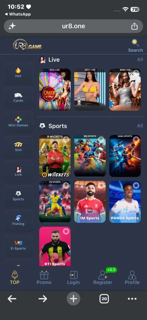 UR8 Game
