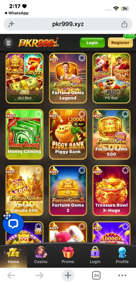 PKR999 Game